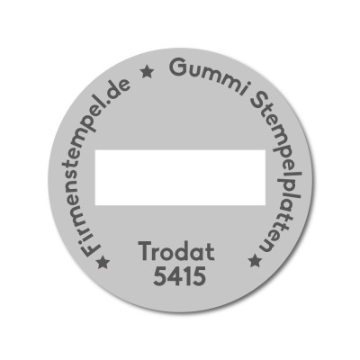 Trodat Stempelplatte 5415