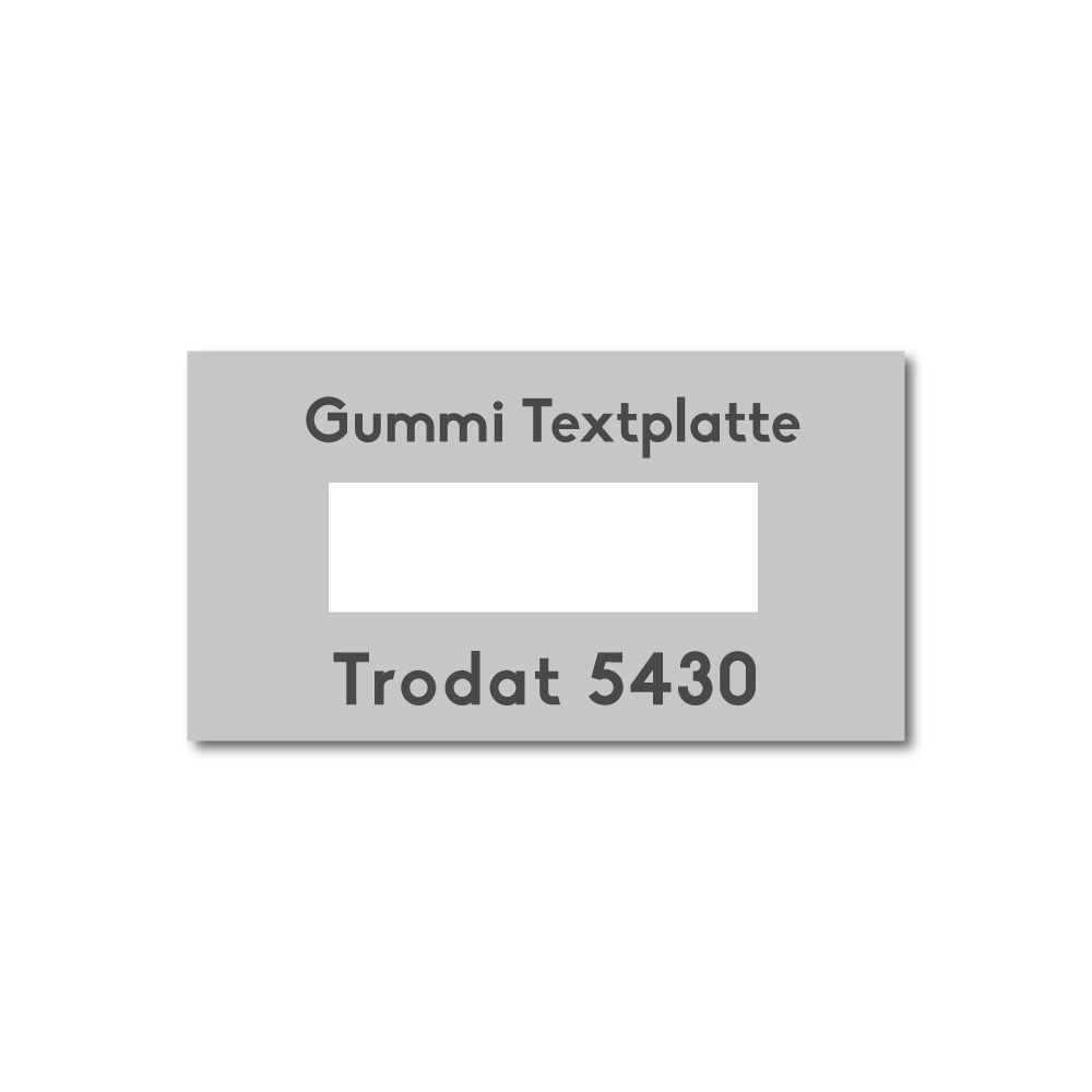 Trodat Stempelplatte 5430