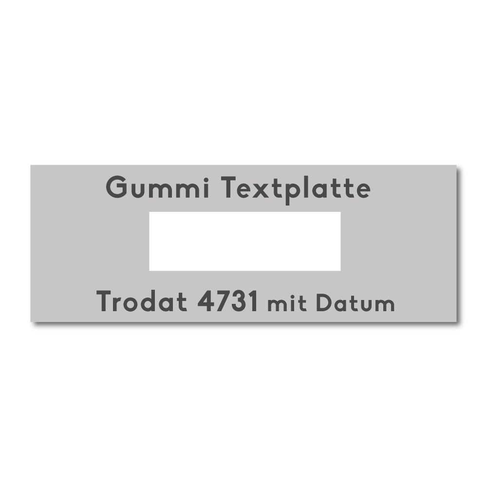 Textplatte 4731