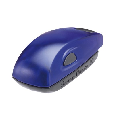 Stamp Mouse 30 blau