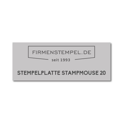 Textplatte Colop Stamp Mouse 20