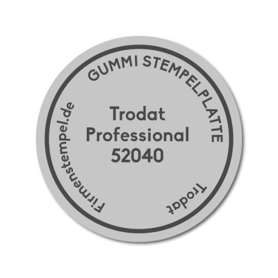 Textplatte Trodat Professional 52040