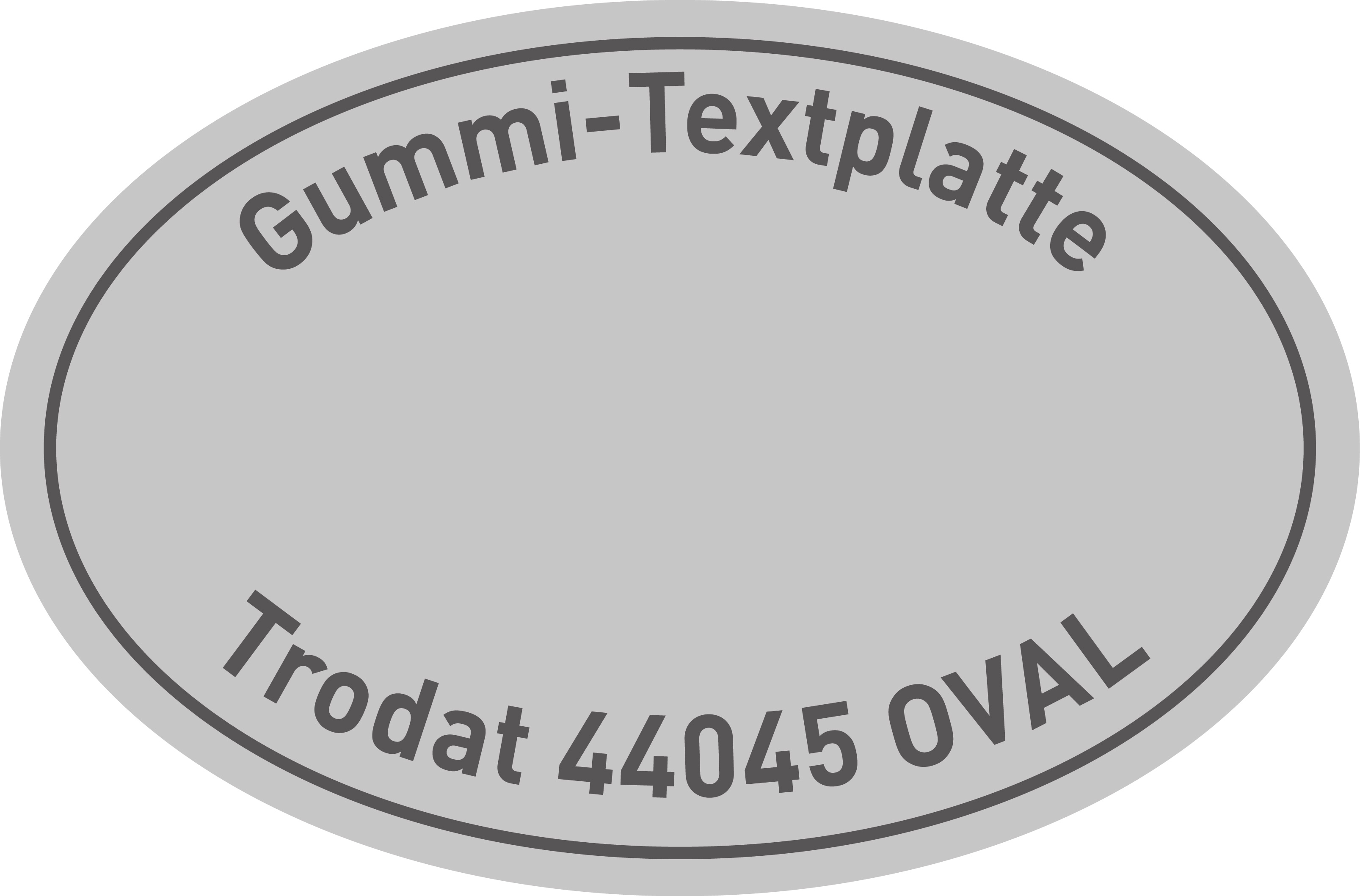 Textplatte Trodat Printy 44045