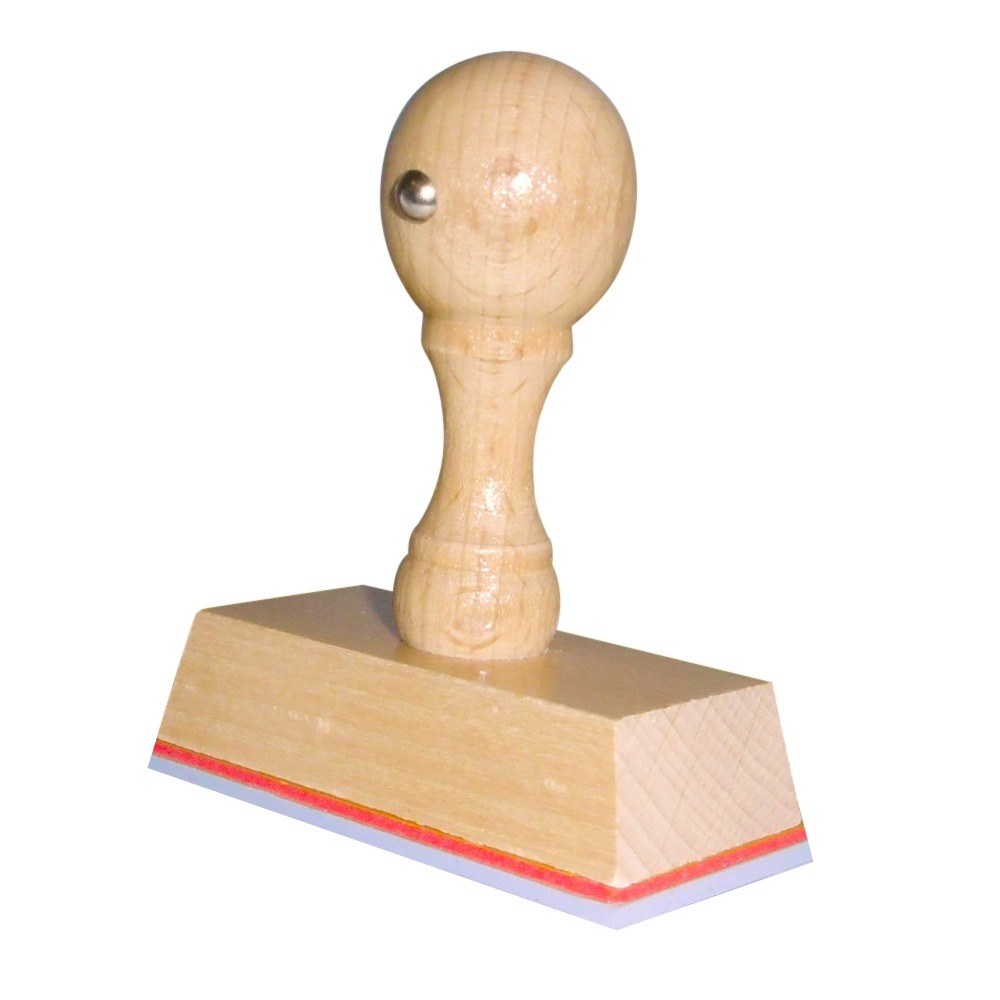 Holzstempel rechteckig | Firmenstempel.de