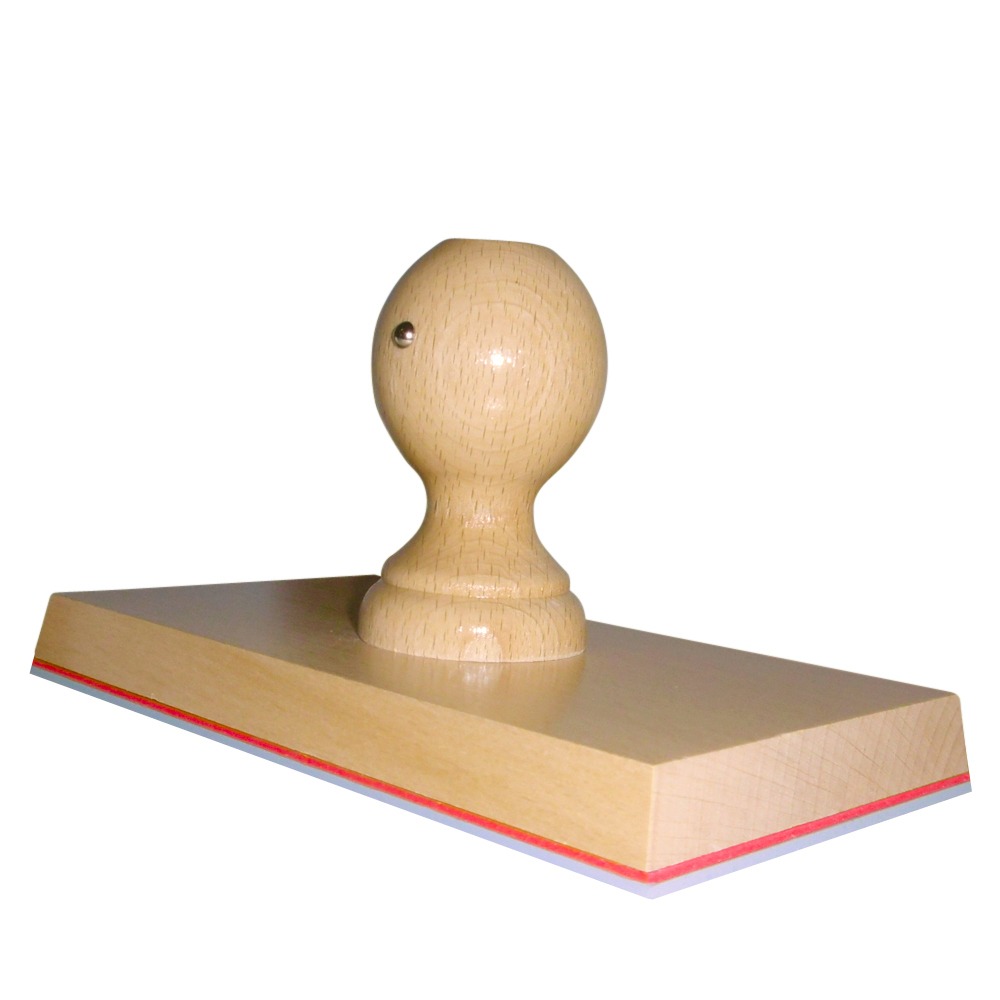 Großer Holzstempel 160x110 mm