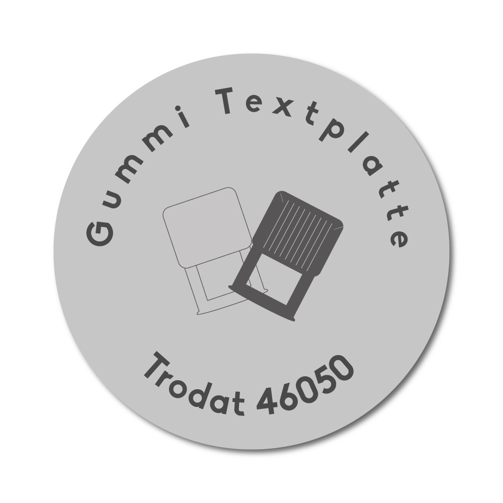 Trodat Textplatte 46050