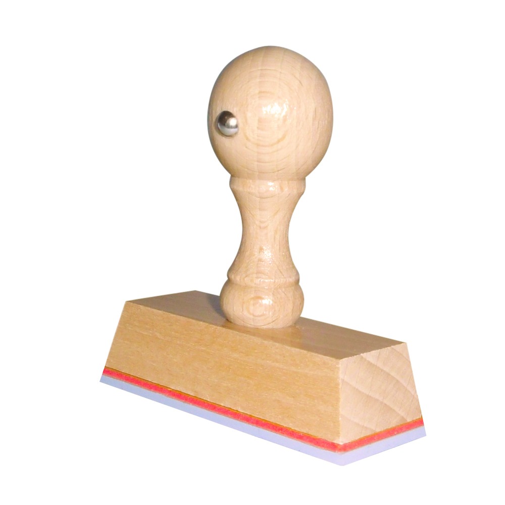Holzstempel 65x25 mm