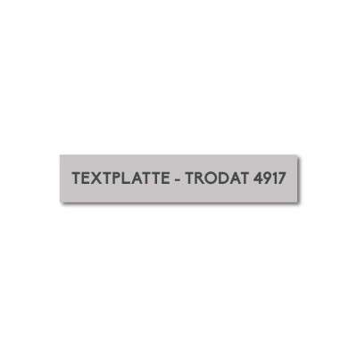 Textplatte 4917