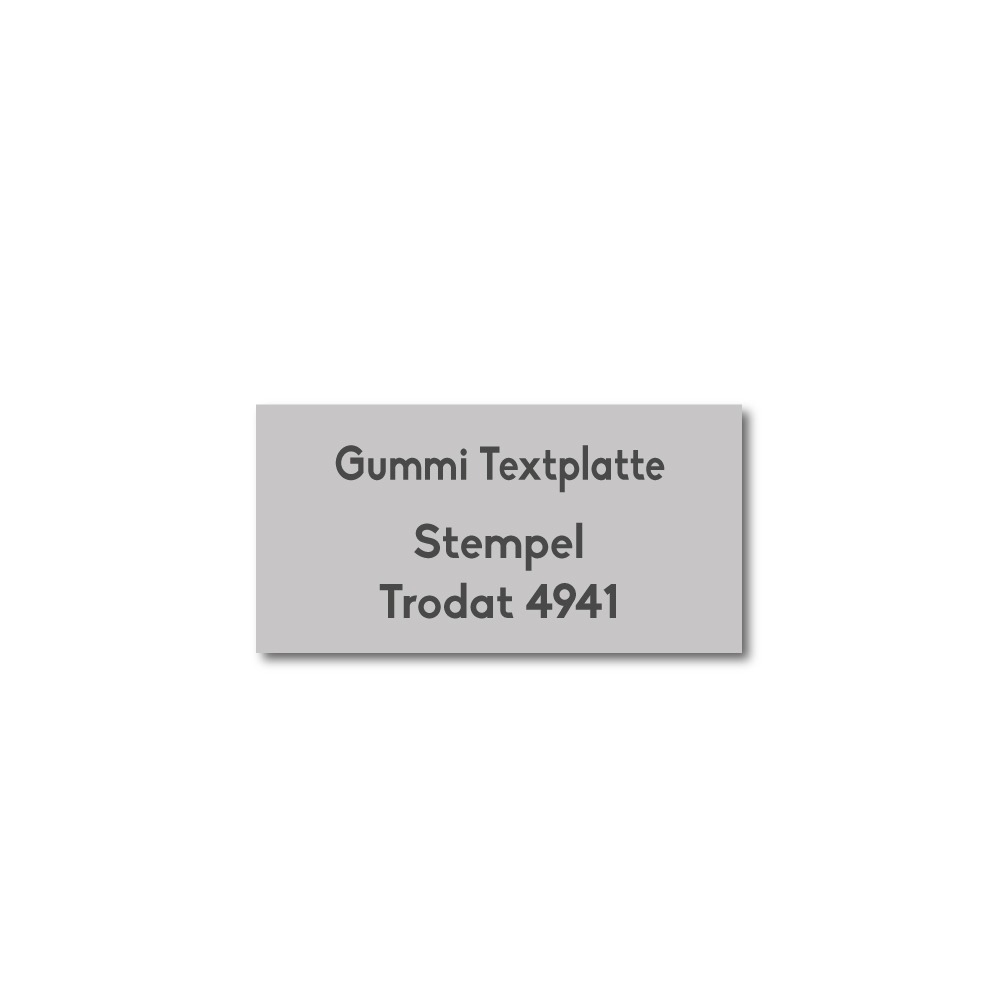 Textplatte 4941