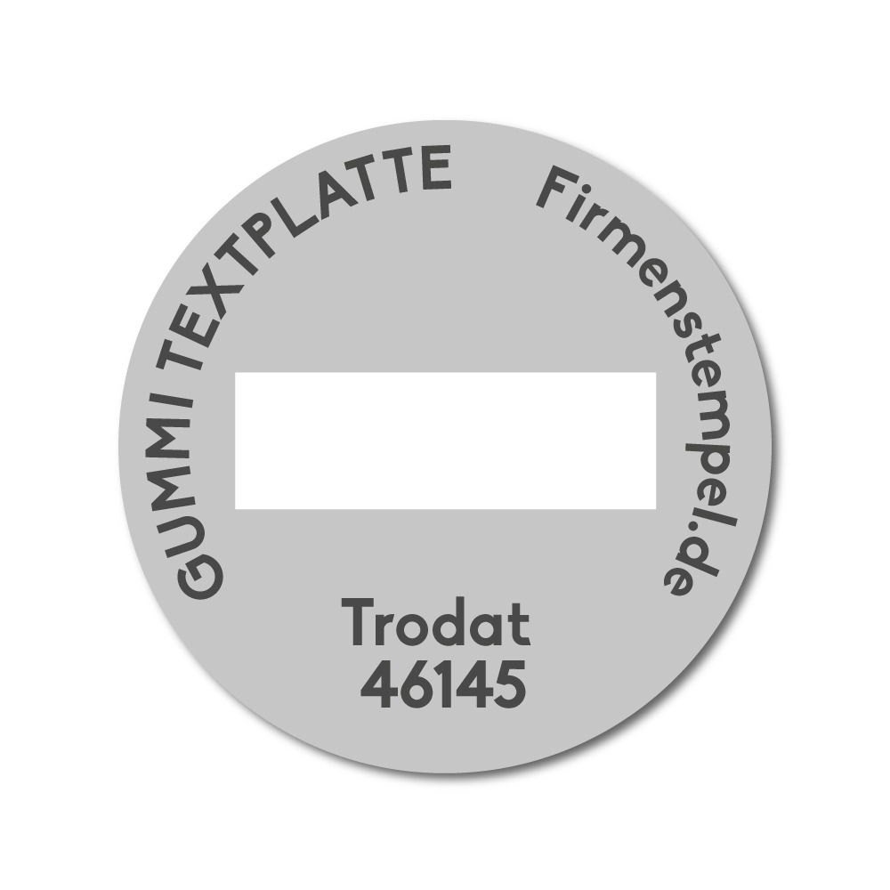 Trodat Textplatte 46145