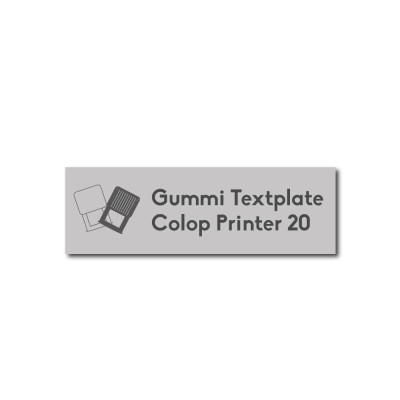 Textplatte Colop printer 20 | Firmenstempel.de