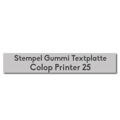 Textplatte Colop printer 25 | Firmenstempel.de